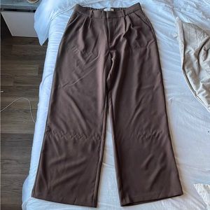 Abercrombie Wide Leg Tailored Pant